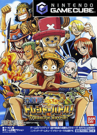 One Piece: Treasure Battle box art for Gamecube